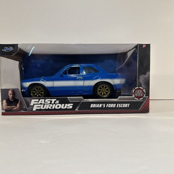 Jada Toys Fast & Furious 2005 Ford GT Diecast Car 1:32 Blue NIB - Picture 1 of 7
